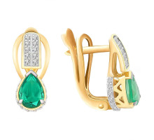 Серьги золотые