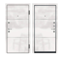 Входная дверь Ле-гран white gloss / white matte