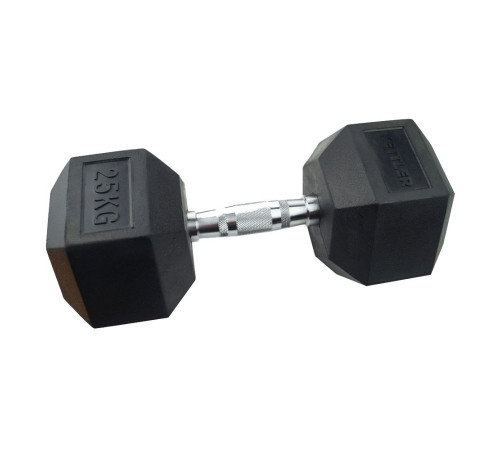 Гантель гексагональная обрезиненная KETTLER, 25 кг