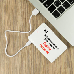 Пауэрбанк «Неприкосновенный запас энергии»