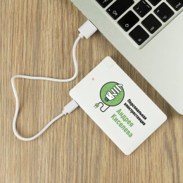 Именной пауэрбанк «Персональная электростанция»