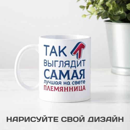 Кружка *Так выглядит самая лучшая на свете племянница*