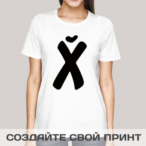 Женская футболка *Йух*