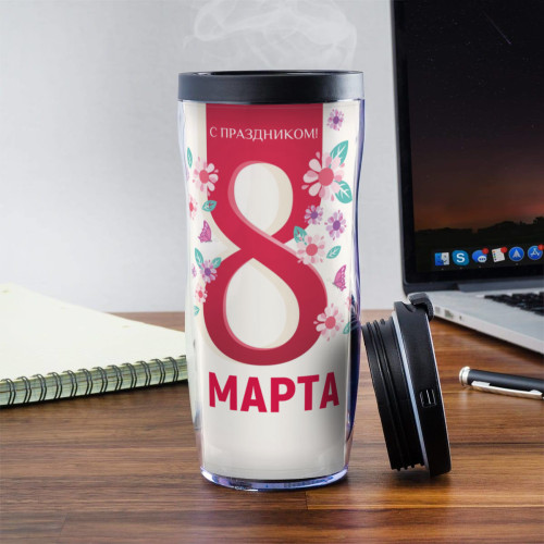 Термостакан "8 марта"