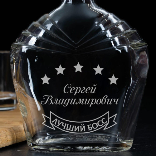 Штоф Триумф "Лучший Босс"