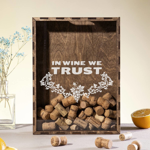 Копилка для пробок "In wine we"