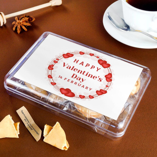 Печенье с предсказаниями "Happy Valentine's Day" 8 шт.