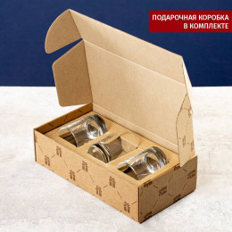 Набор рюмок с гравировкой "Не бухает"