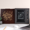Набор с ежедневником и ручкой в футляре "Любимому Папе"