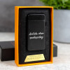 Импульсная USB зажигалка "Neo Black" с вашей гравировкой