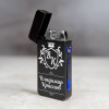 Именная импульсная USB зажигалка "Neo Black"